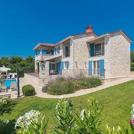 Villa Sterpazzi - Near Porec With Sea View, Private Jacuzzi, Sauna And Pool Višnjan Exterior foto